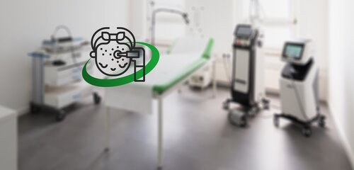 Anwendungen der intros Medical Laser GmbH, Aknebehandlung