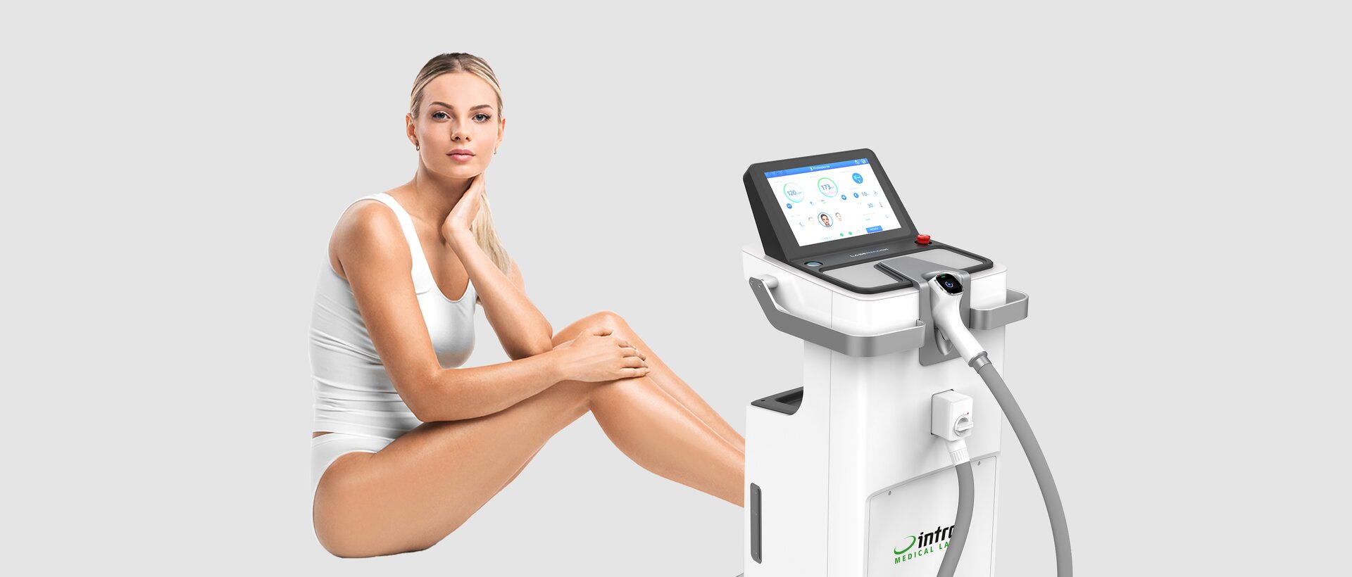Revolution in Epilation durch Laserbehandlung mit Radi:lux von der intros Medical Laser GmbH