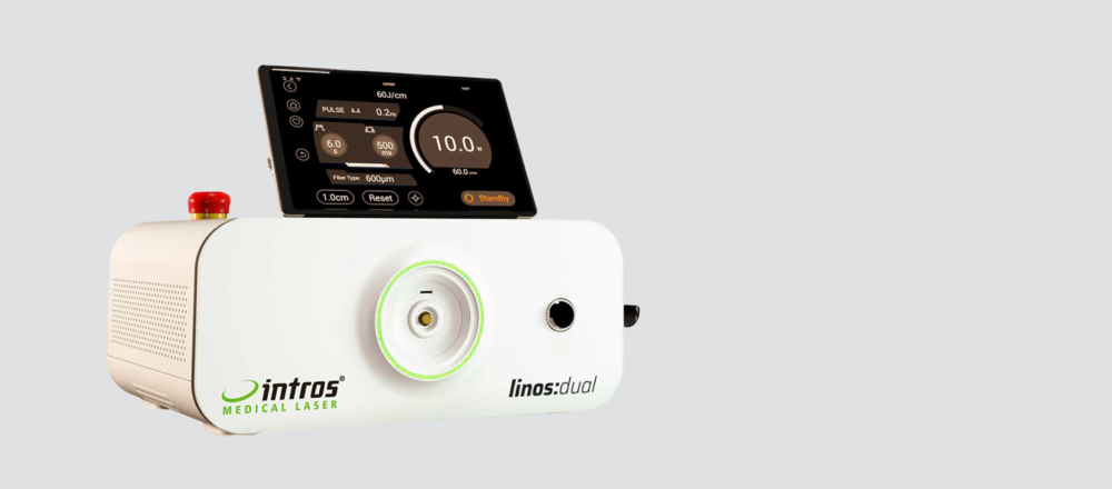 intros Medical Laser, linos:dual Gefäßlaser